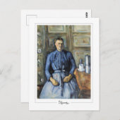 ポールセザンヌ#70 -ファインアート ポストカード (正面/裏面)