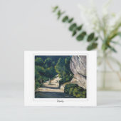 ポールセザンヌ#74 -ファインアート ポストカード (スタンド正面)