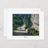 ポールセザンヌ#74 -ファインアート ポストカード (正面/裏面)