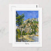 ポールセザンヌ#75 -ファインアート ポストカード (正面/裏面)