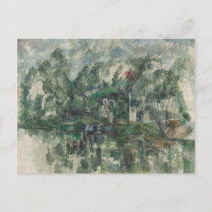 ポールセザンヌ At the Water's Edge, c.1890 (油o) ポストカード