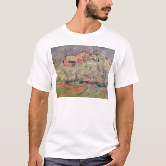 ポールセザンヌ| Bellevue 1888-92年の家 Tシャツ (正面)
