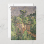 ポールセザンヌ | Bibemus Quarry, 1898-1900 ポストカード (正面/裏面)