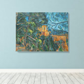 ポールセザンヌ | Chateau Noir, 1900-04 (canvaの油) キャンバスプリント (インサイチュ (ウッドフロア))