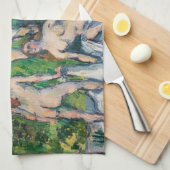 ポールセザンヌ- Four Bather キッチンタオル (四つ折り)