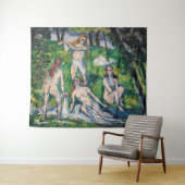 ポールセザンヌ- Four Bather タペストリー (インサイチュ(横))