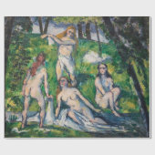 ポールセザンヌ- Four Bather ラッピングペーパー (フラット)