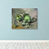 ポールセザンヌ | Green Apple, c.1872-73 キャンバスプリント (インサイチュ (ウッドフロア))