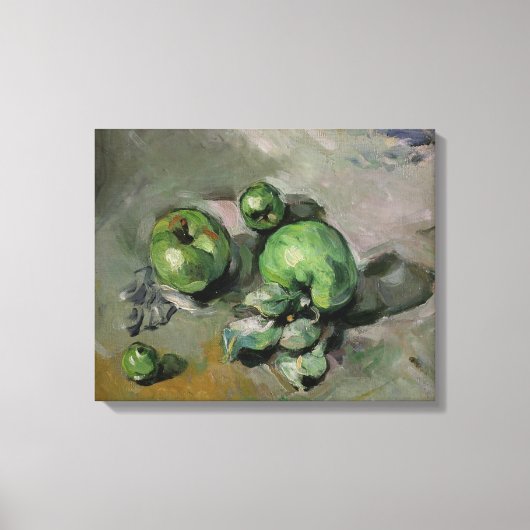 ポールセザンヌ | Green Apple, c.1872-73 キャンバスプリント (正面)