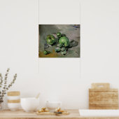 ポールセザンヌ | Green Apple, c.1872-73 ポスター (キッチン)