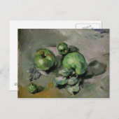 ポールセザンヌ | Green Apple, c.1872-73 ポストカード (正面/裏面)