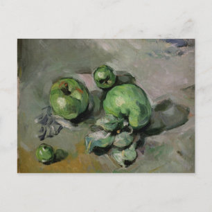 ポールセザンヌ   Green Apple, c.1872-73 ポストカード