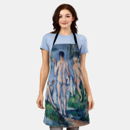 ポールセザンヌ- Group of Bather エプロン