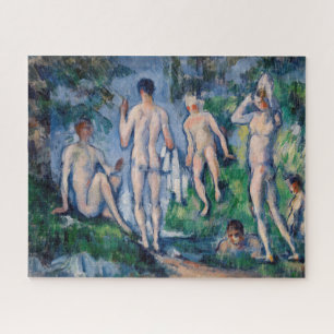 ポールセザンヌ- Group of Bather ジグソーパズル