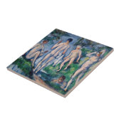 ポールセザンヌ- Group of Bather タイル (側面)