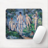 ポールセザンヌ- Group of Bather マウスパッド (マウス)