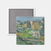 ポールセザンヌ | Houses in the Provence: The Riaux V マグネット (正面/裏面)