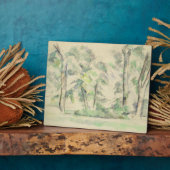 ポールセザンヌ Jas de Bouffanの大きな木 フォトプラーク (側面)