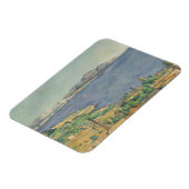 ポールセザンヌ | L'から見たマルセイユ湾 マグネット (左側)