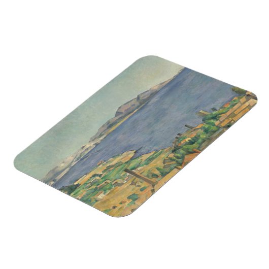 ポールセザンヌ | L'から見たマルセイユ湾 マグネット (左側)