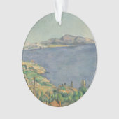 ポールセザンヌ| Lから見られるマルセーユの湾 オーナメント (正面)