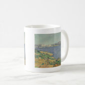 ポールセザンヌ| Lから見られるマルセーユの湾 コーヒーマグカップ (正面右)