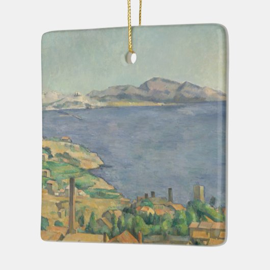 ポールセザンヌ| Lから見られるマルセーユの湾 セラミックオーナメント (左)