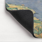 ポールセザンヌ| Lから見られるマルセーユの湾 マウスパッド (コーナー)