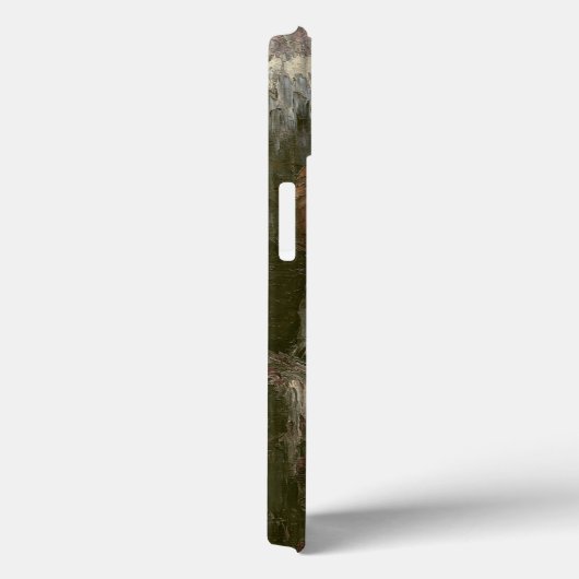 ポールセザンヌ| "L'�のv�を読んでいる芸術家の父 Case-Mate iPhoneケース (裏面 / 右)