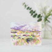 ポールセザンヌ Les LauveのMont Sainte-Victoire ポストカード (スタンド正面)