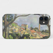 ポールセザンヌ| l'Estaque 1878年の海 Case-Mate iPhoneケース (裏面(横))