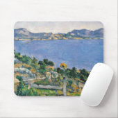 ポールセザンヌ| L'Estaque、Marseの湾の眺め マウスパッド (マウス)