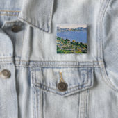 ポールセザンヌ| L'Estaque、Marseの湾の眺め 缶バッジ (インサイチュ)