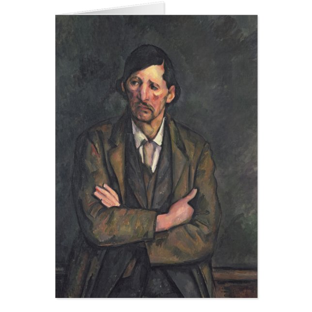 ポールセザンヌ | Man with Crossed Arms, c.1899 (正面)