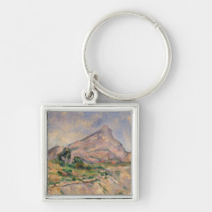 ポールセザンヌ  Mont Sainte-Victoire 1897-98年 キーホルダー