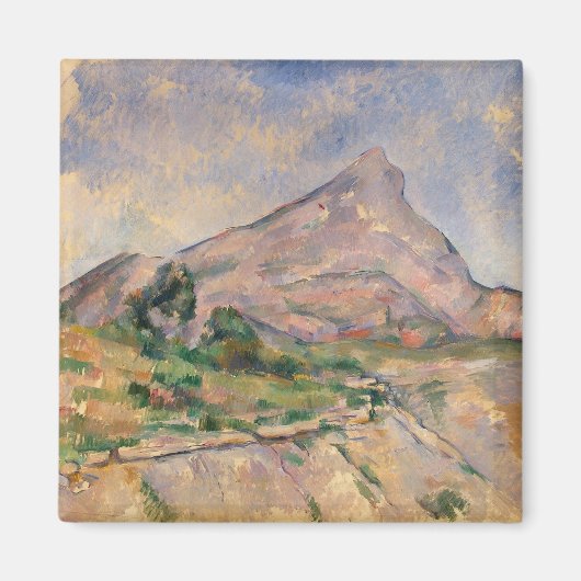ポールセザンヌ | Mont Sainte-Victoire, 1897-98 マグネット (正面)