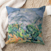 ポールセザンヌ| Mont Sainte-Victoire 1900年 クッション (ブランケット)