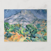 ポールセザンヌ| Mont Sainte-Victoire 1900年 ポストカード (正面)