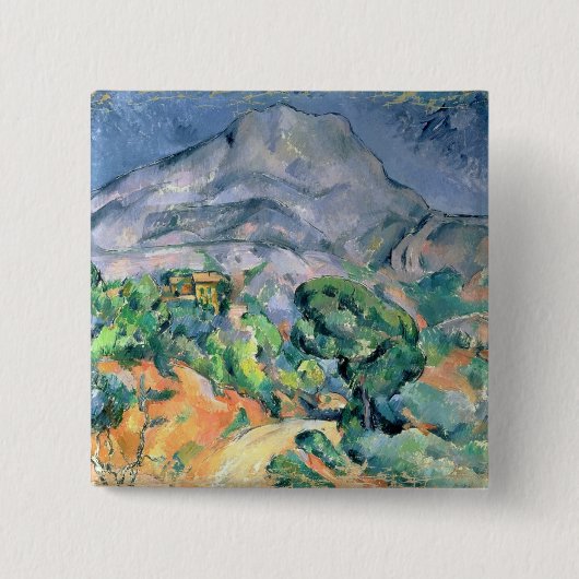 ポールセザンヌ| Mont Sainte-Victoire 1900年 缶バッジ (正面)