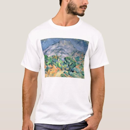 ポールセザンヌ| Mont Sainte-Victoire 1900年 Tシャツ (正面)