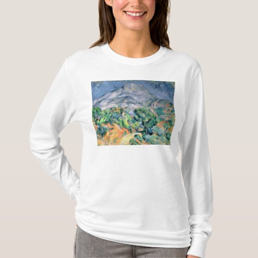 ポールセザンヌ| Mont Sainte-Victoire 1900年 Tシャツ (正面)