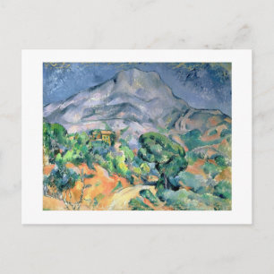 ポールセザンヌ Mont Sainte-Victoire, 1900 ポストカード