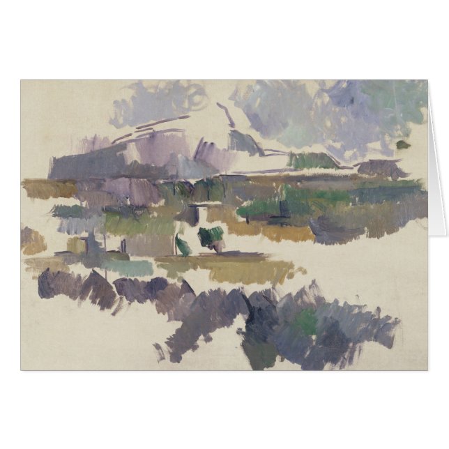 ポールセザンヌ | Montagne Sainte-Victoire, 1904-05 (正面横)