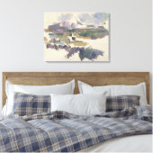 ポールセザンヌ | Montagne Sainte-Victoire, 1904-05 キャンバスプリント (インサイチュ (寝室))