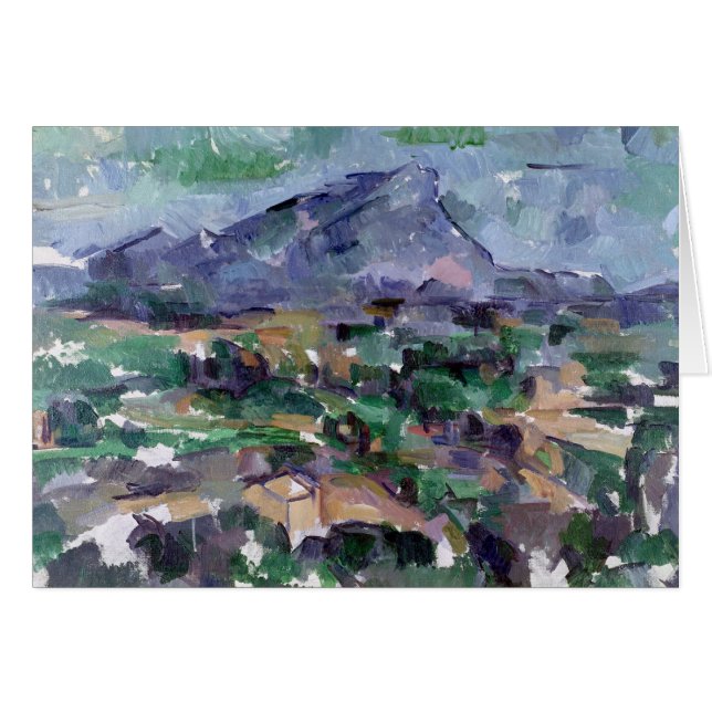ポールセザンヌ| Montagne Sainte-Victoire 1904-06年 (正面横)