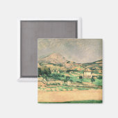 ポールセザンヌ | Montagne Sainte-Victoire, c.1882-85 マグネット (正面/裏面)