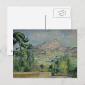 ポールセザンヌ | Montagne Sainte-Victoire, c.1887-90 ポストカード (正面/裏面)