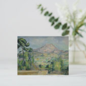 ポールセザンヌ | Montagne Sainte-Victoire, c.1887-90 ポストカード (スタンド正面)