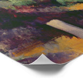 ポールセザンヌ | Red rock, c.1895 (キャンバス上の油) ポスター (角)