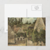 ポールセザンヌ | Rue Remy, Auversの十字路 ポストカード (正面/裏面)